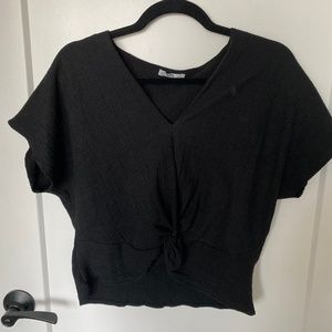 Zara Twist Front Blouse